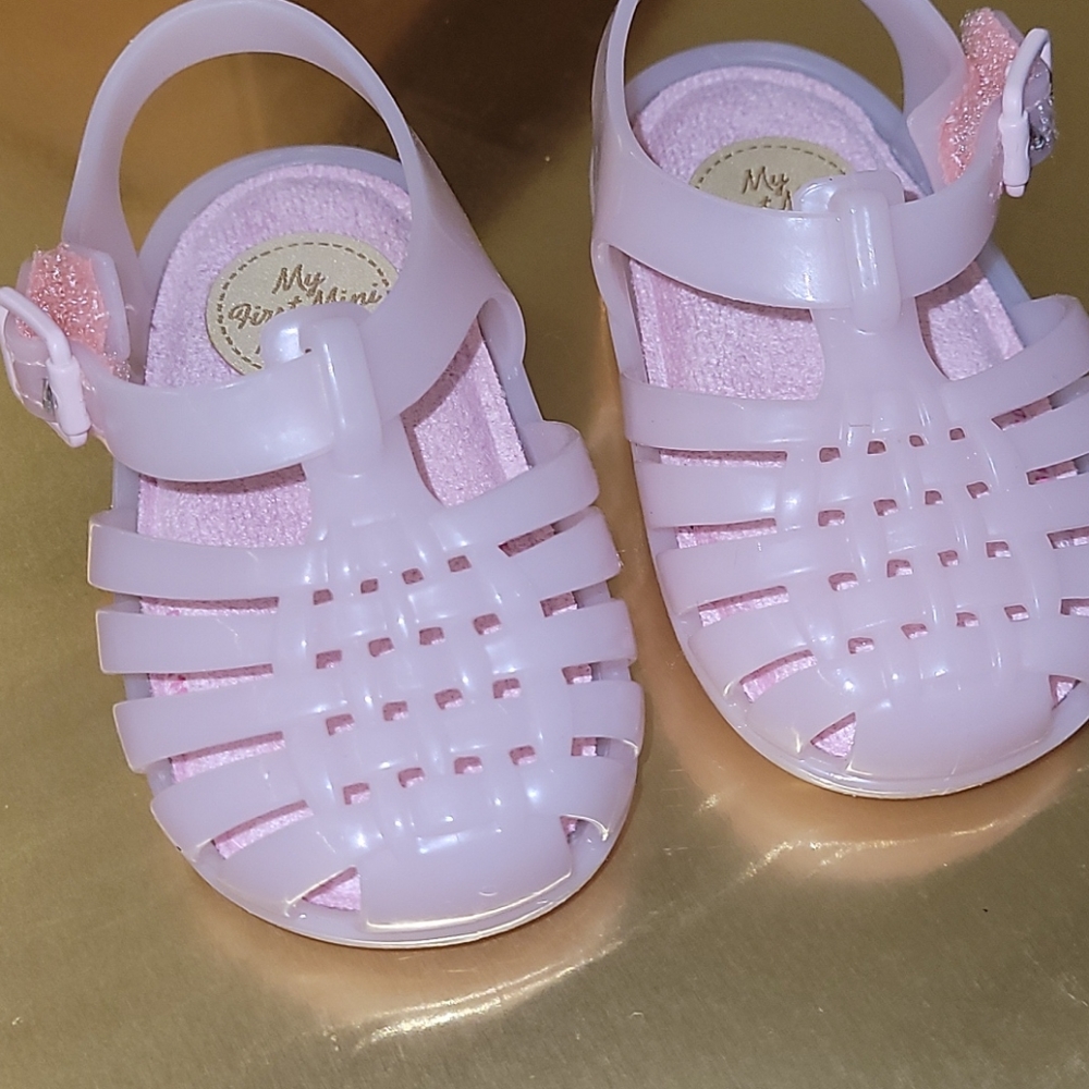 My first mini melissa shoes